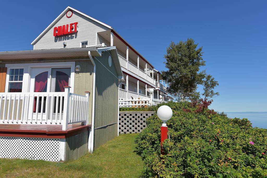 Saint-Siméon Motel Et Chalets Bo-Fleuve Evangeline מראה חיצוני תמונה