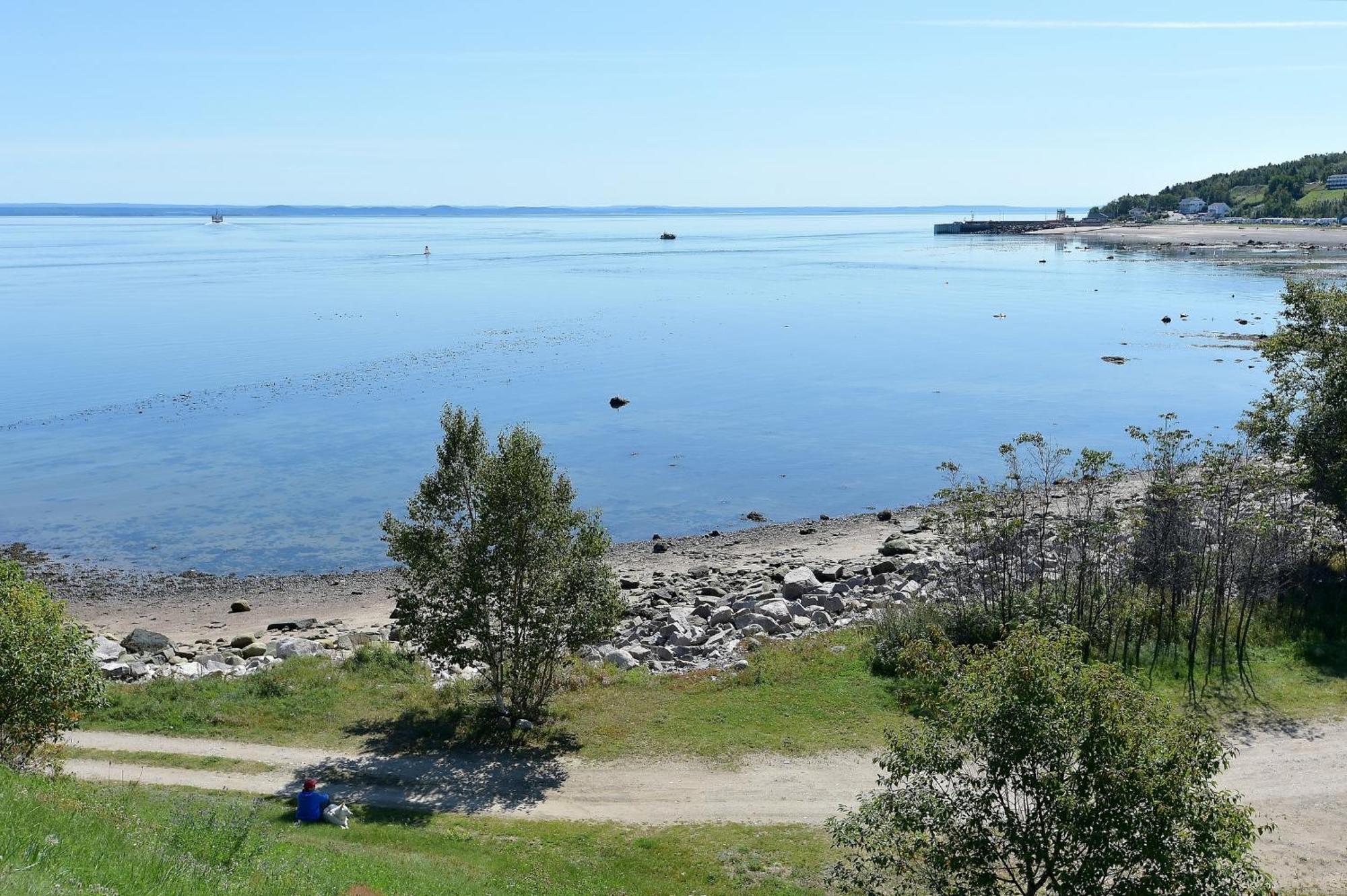 Saint-Siméon Motel Et Chalets Bo-Fleuve Evangeline חדר תמונה