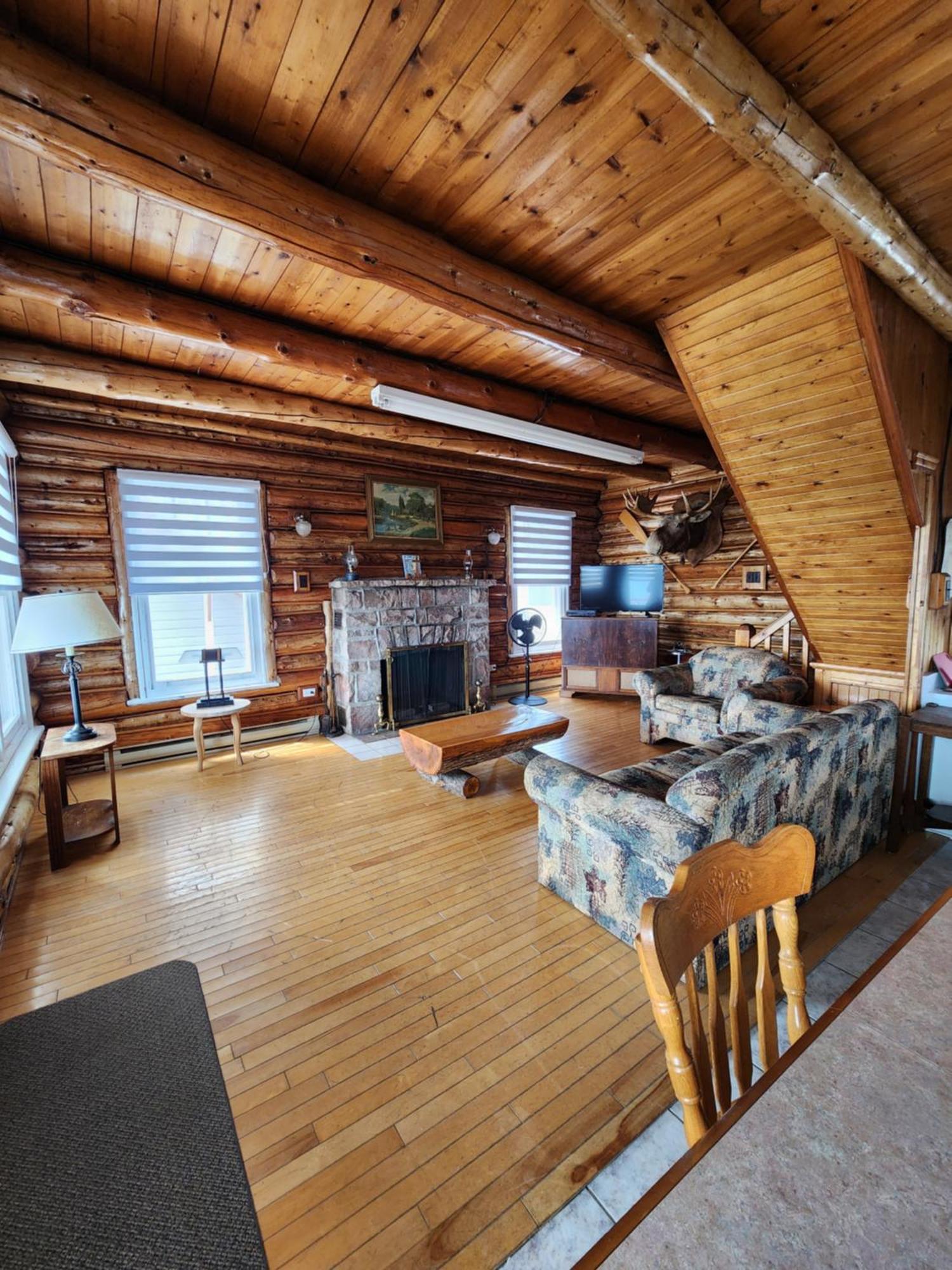 Saint-Siméon Motel Et Chalets Bo-Fleuve Evangeline מראה חיצוני תמונה