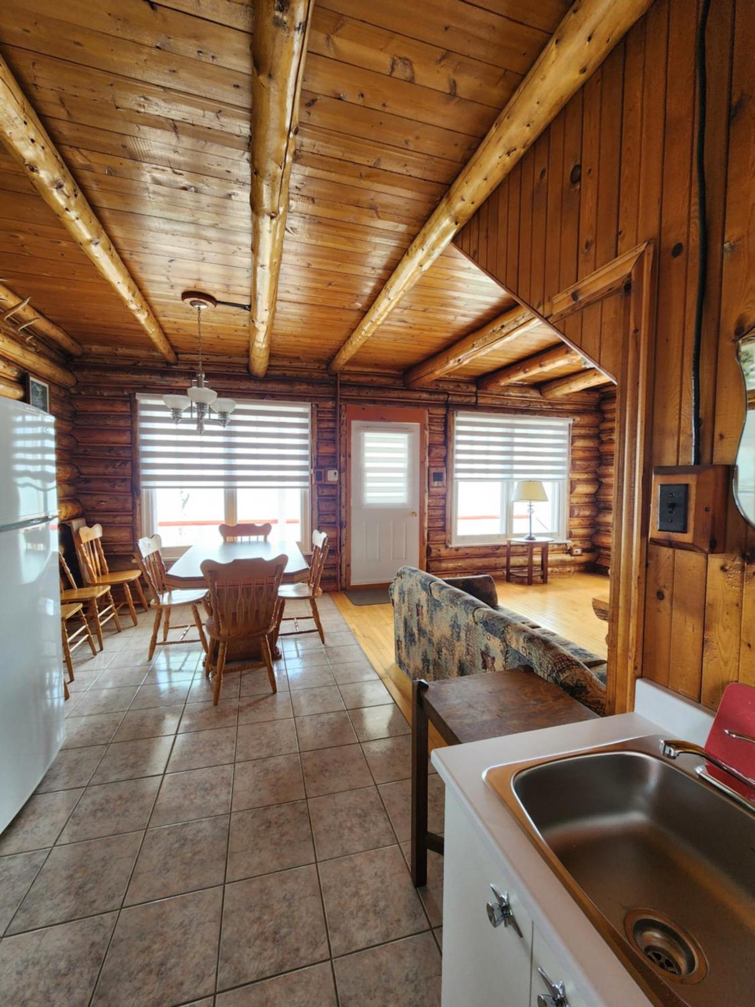 Saint-Siméon Motel Et Chalets Bo-Fleuve Evangeline מראה חיצוני תמונה